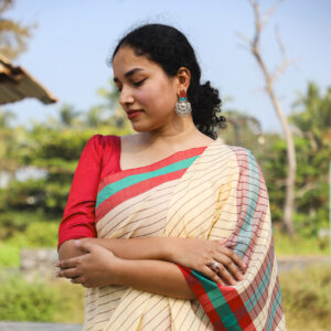 kayta neel tara – classic border saree (copy)