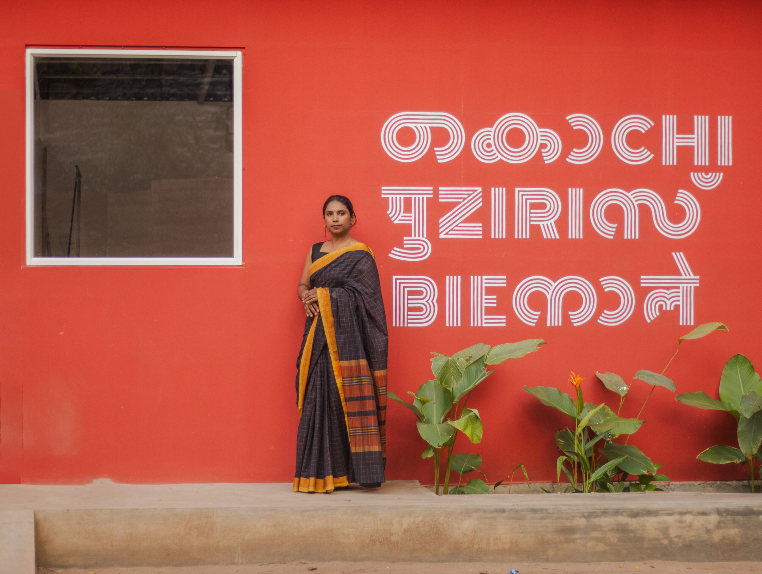 kayta dawn checks saree